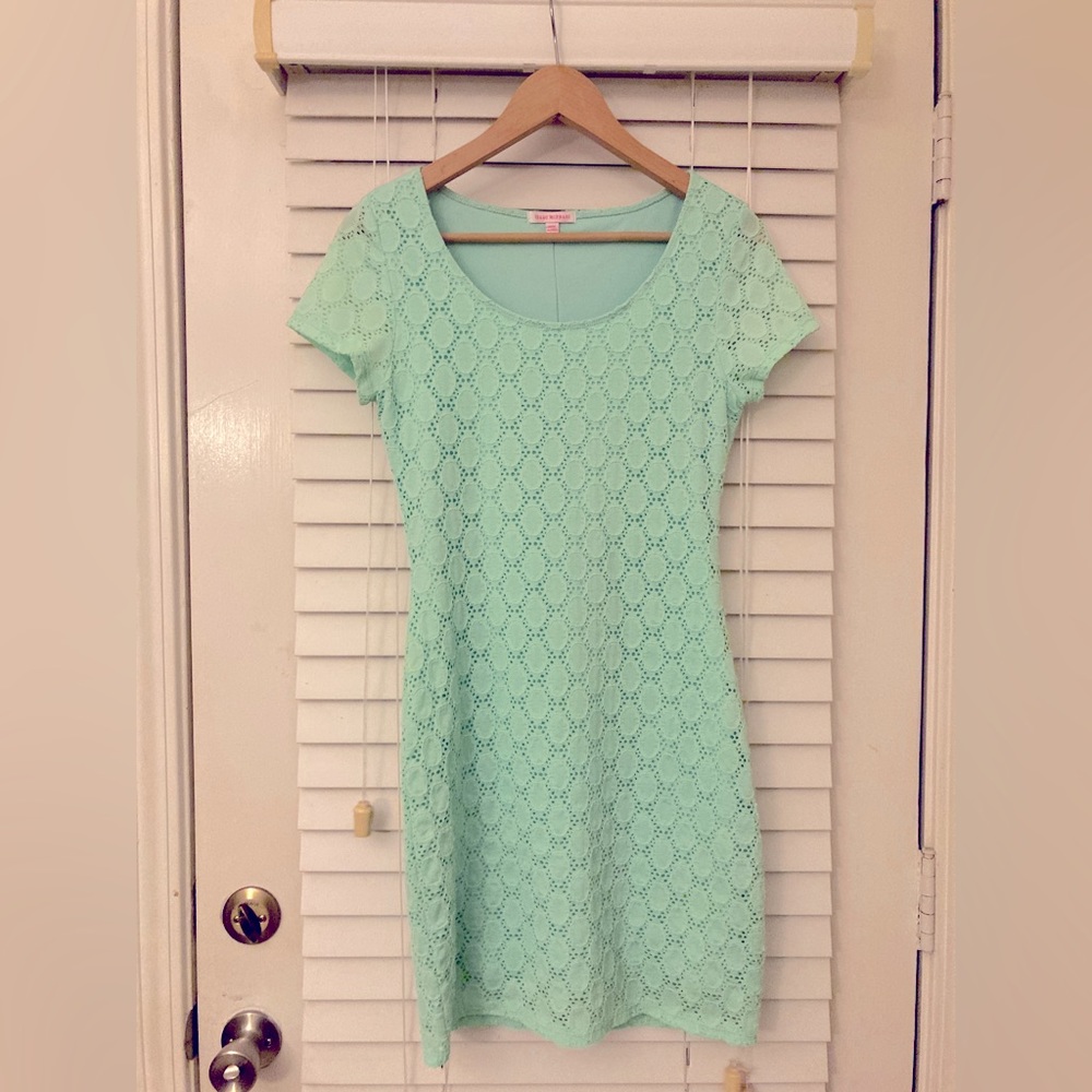 Isaac Mizrahi Eyelet Lace Dress